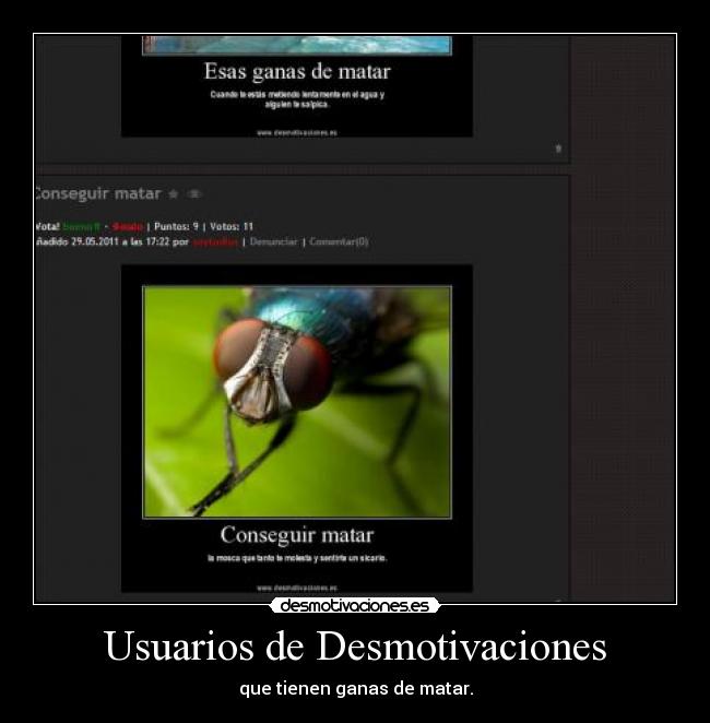Usuarios de Desmotivaciones - 