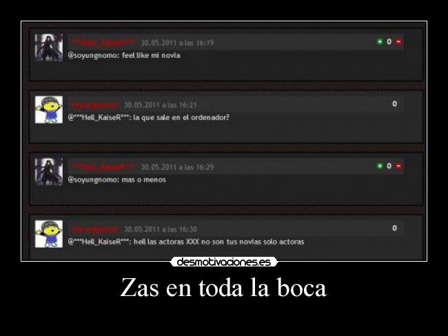 Zas en toda la boca -