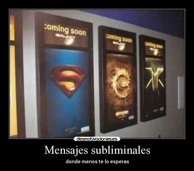 Mensajes subliminales - 