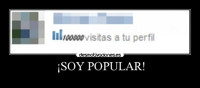 ¡SOY POPULAR! - 