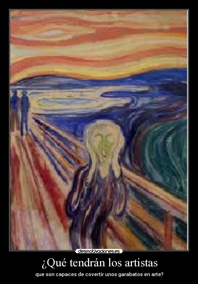 ¿Qué tendrán los artistas - 