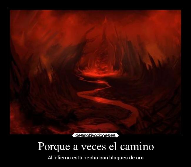 carteles inferno desmotivaciones