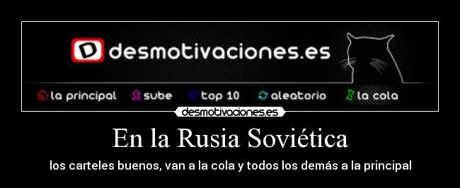 En la Rusia Soviética -