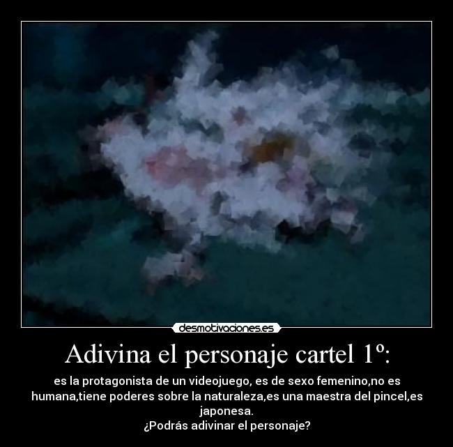 carteles adivina personaje primer cartel desmotivaciones