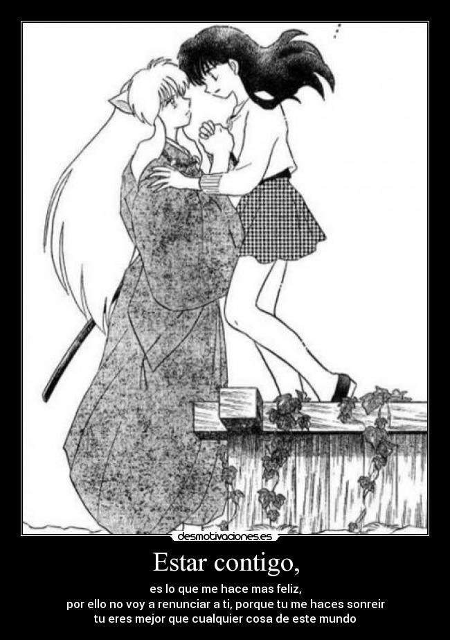 Estar contigo, -