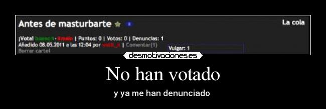 carteles han votado desmotivaciones