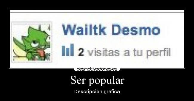 Ser popular - 