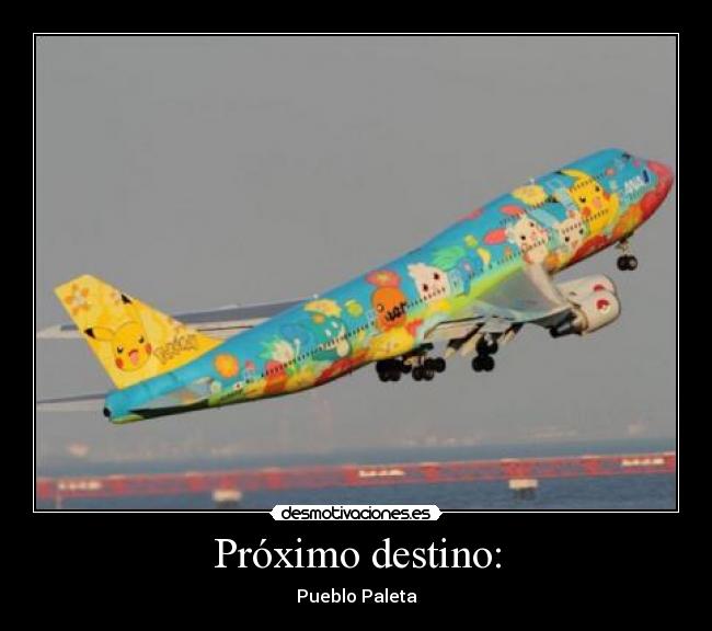 Próximo destino: - 