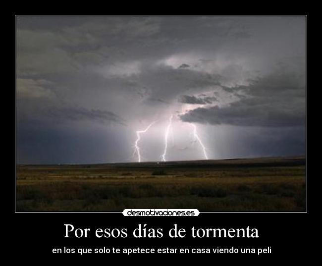 Por esos días de tormenta - 