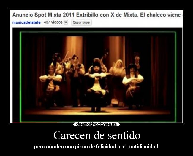 Carecen de sentido - 