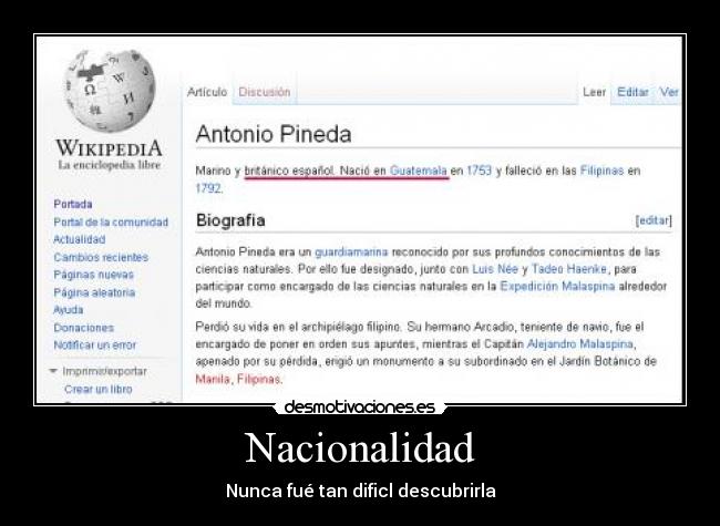 Nacionalidad - 