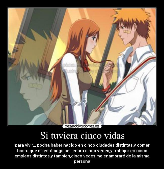 Si tuviera cinco vidas -