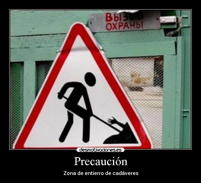 Precaución - 