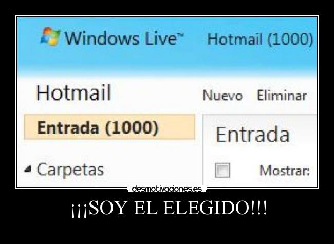 carteles casualidades hotmail mail e-mail soy eleguido desmotivaciones