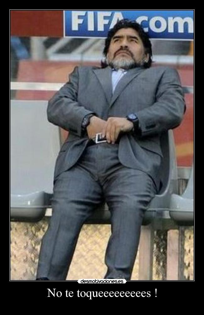 No te toqueeeeeeeees ! - 