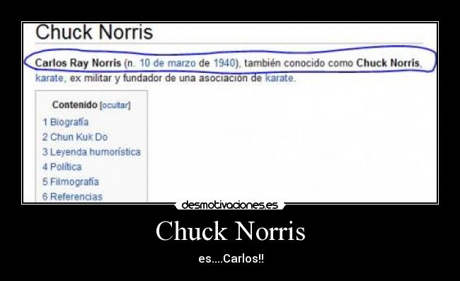 Chuck Norris -