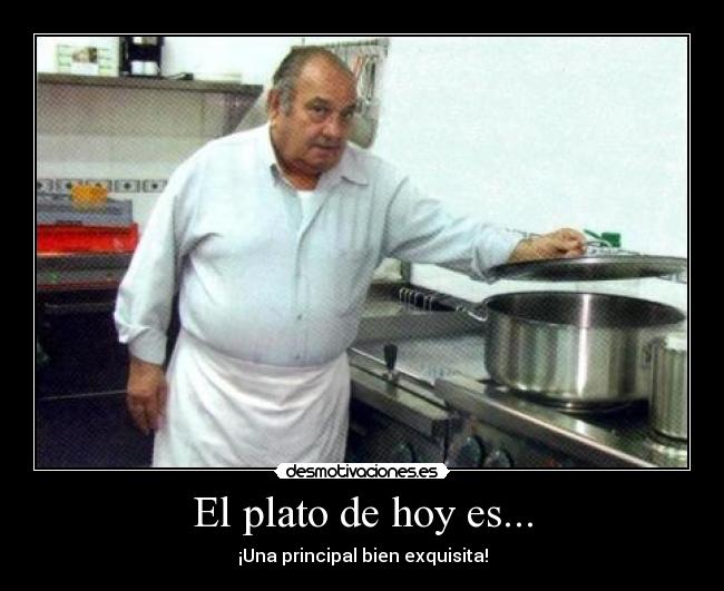 carteles plato principal desmotivaciones