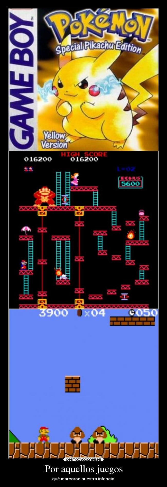 Por aquellos juegos - qué marcaron nuestra infancia.