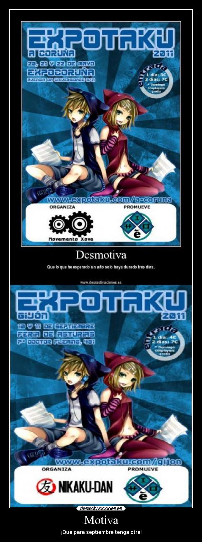 Motiva - ¡Que para septiembre tenga otra!