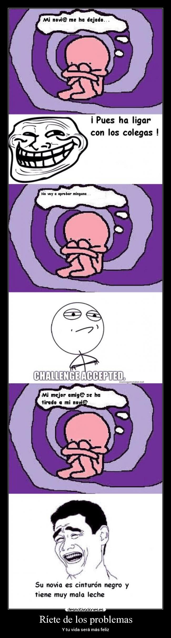 Ríete de los problemas - Y tu vida será más feliz