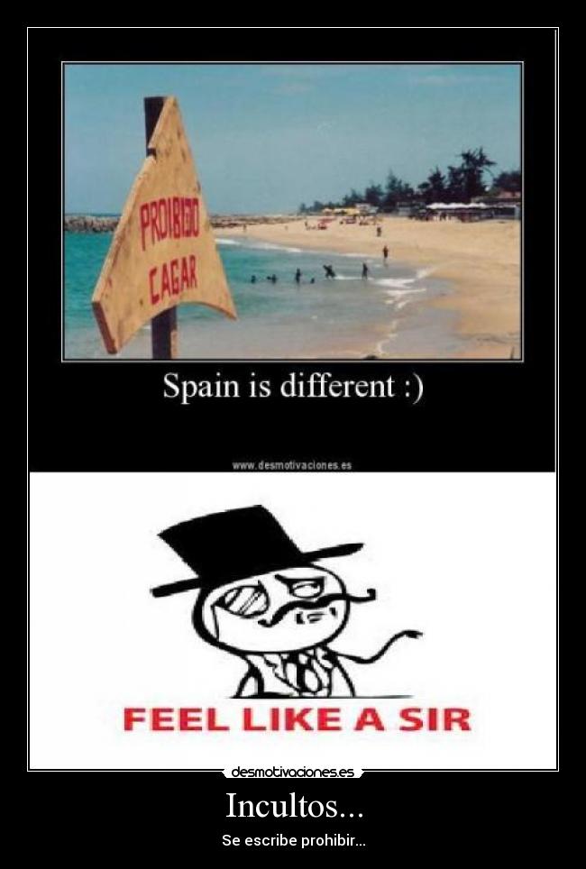 Incultos... -