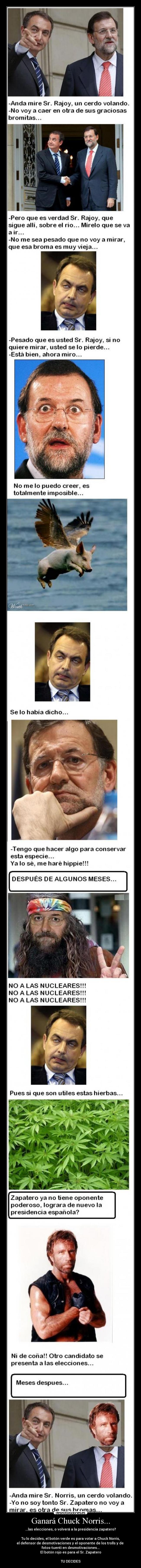 Ganará Chuck Norris... - 