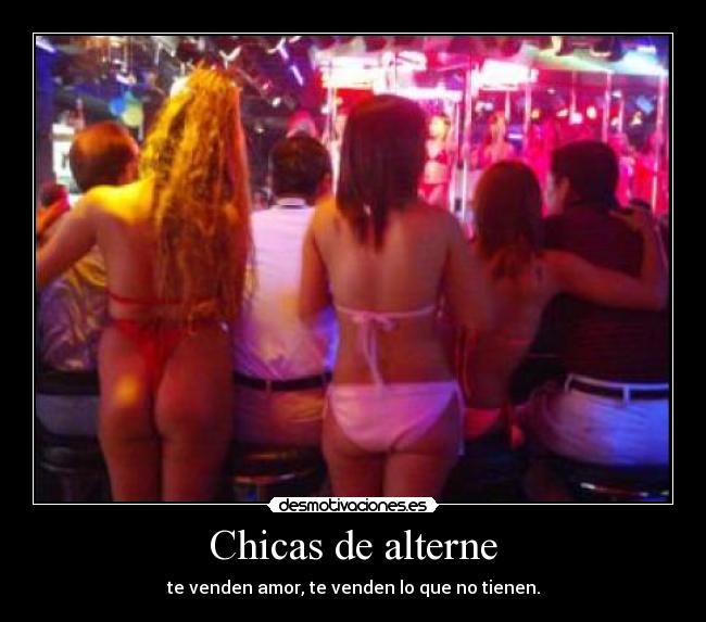 carteles chicas alterne desmotivaciones