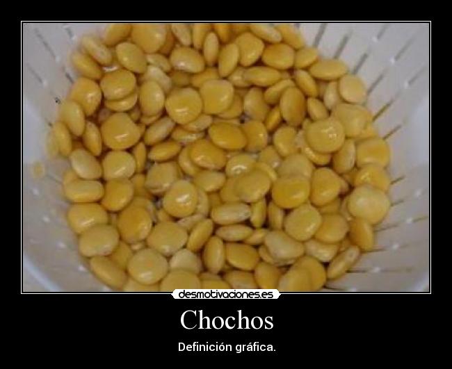 Chochos - Definición gráfica.