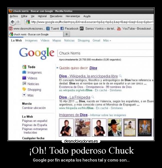 ¡Oh! Todo poderoso Chuck - 