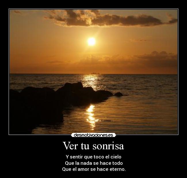 Ver tu sonrisa - 