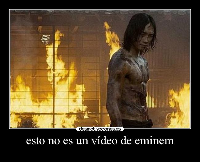 esto no es un vídeo de eminem -