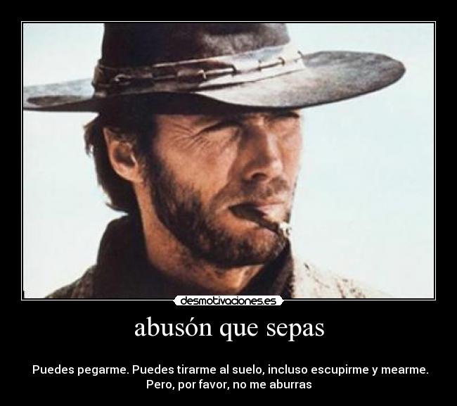 abusón que sepas -