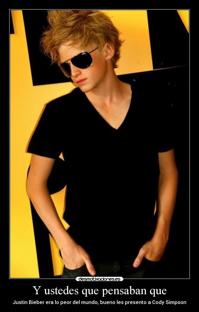 Y ustedes que pensaban que - 