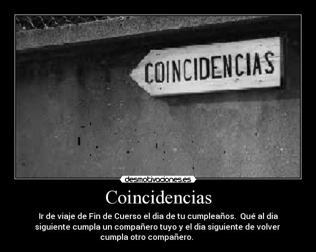 Coincidencias -
