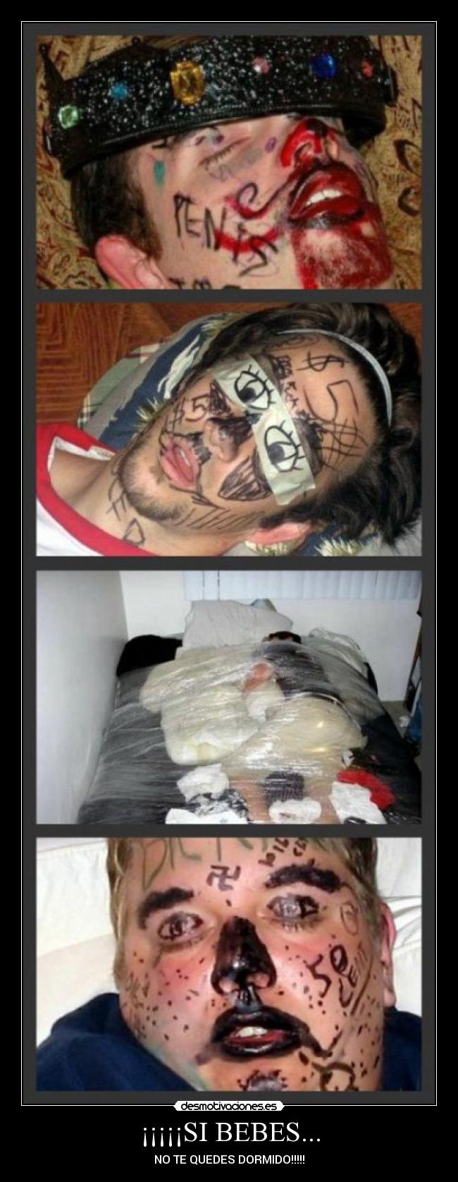 ¡¡¡¡¡SI BEBES... - NO TE QUEDES DORMIDO!!!!!