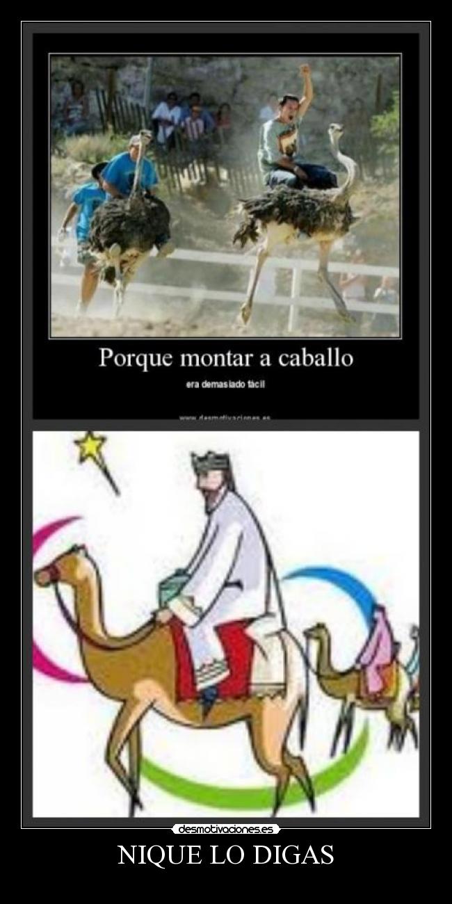 NIQUE LO DIGAS -
