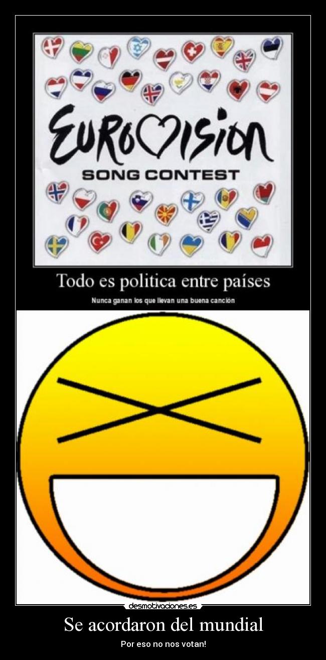 Se acordaron del mundial -