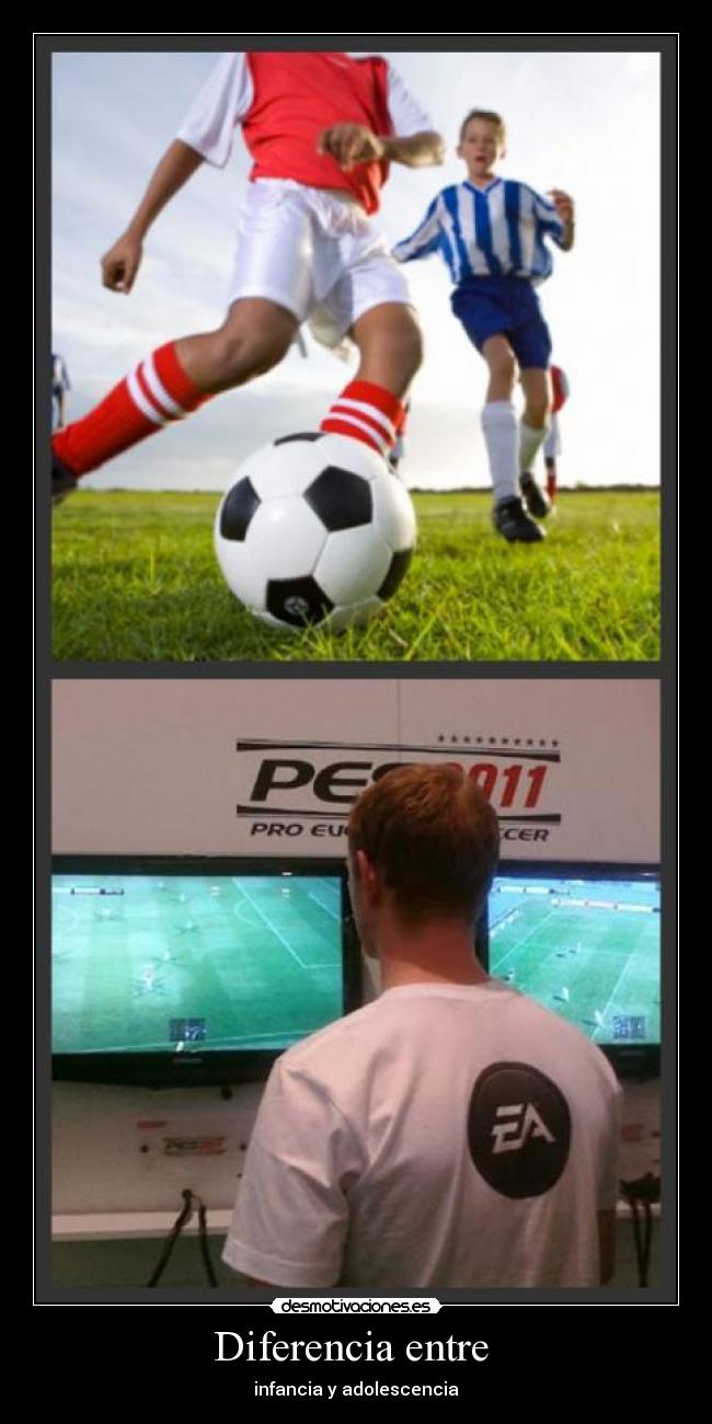 Diferencia entre - infancia y adolescencia