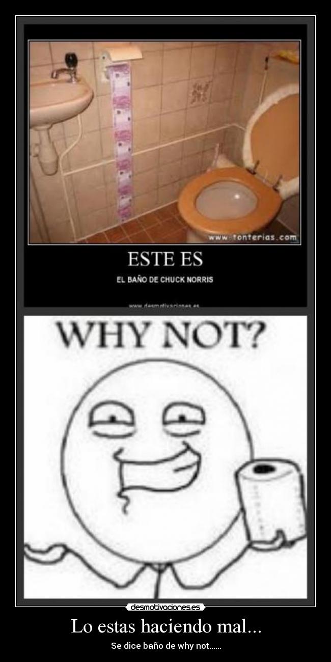 Lo estas haciendo mal... - 