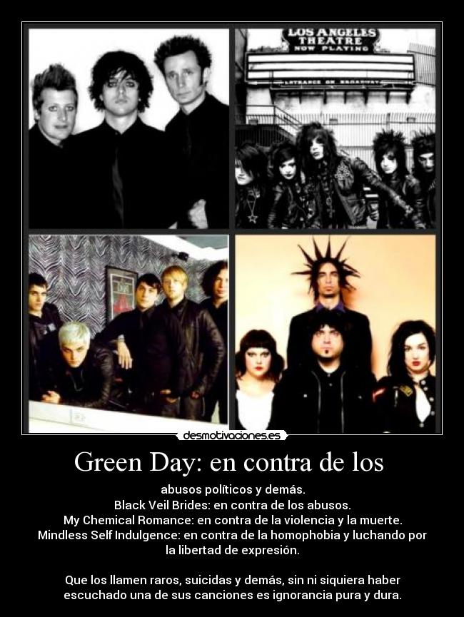 Green Day: en contra de los  - 