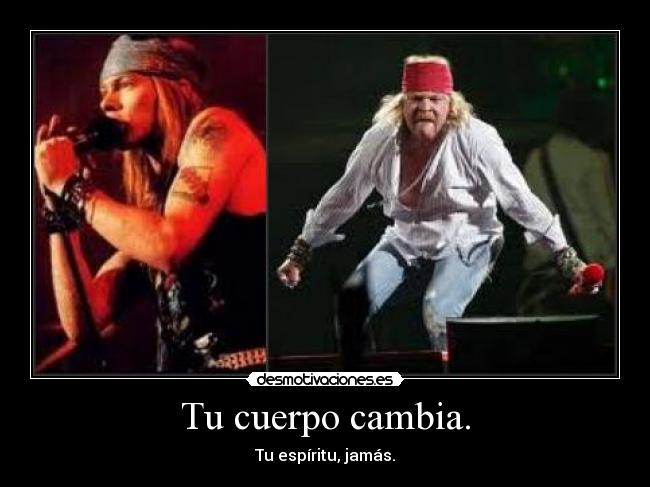 Tu cuerpo cambia. - 
