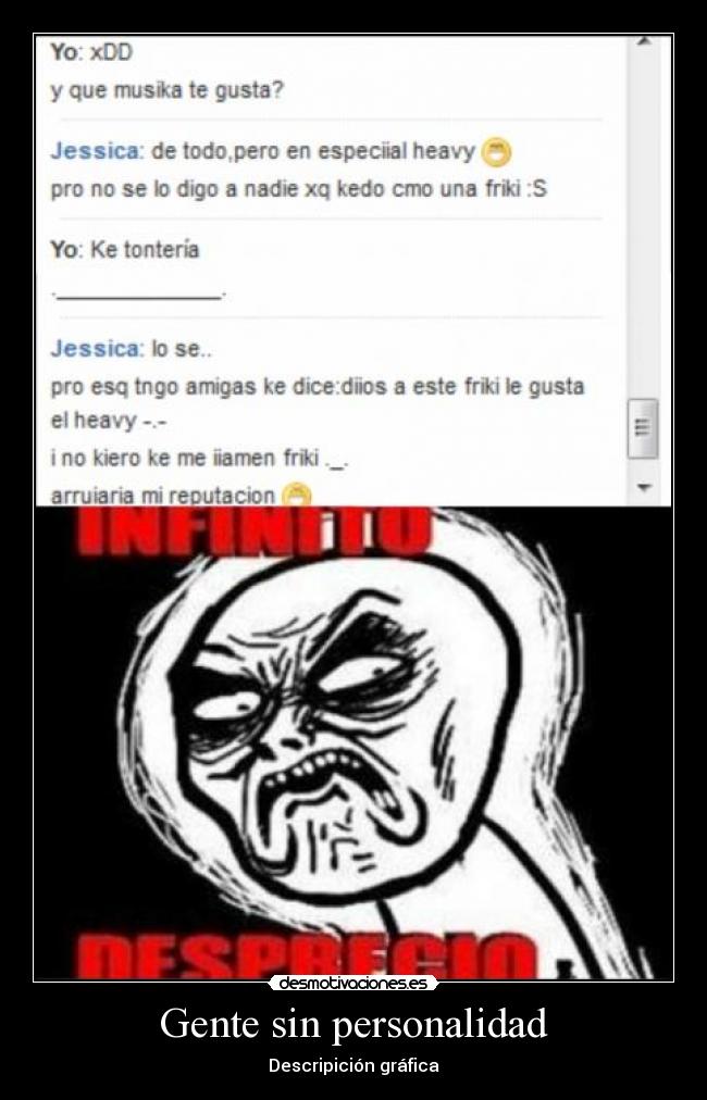 Gente sin personalidad - 