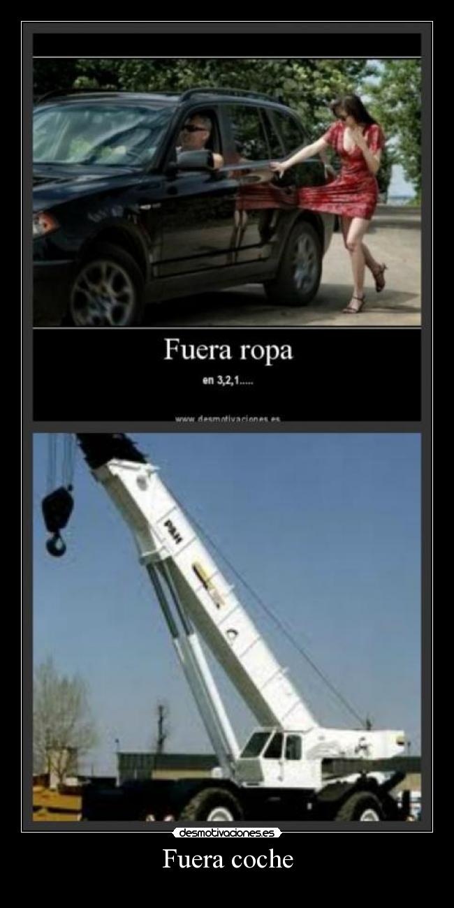Fuera coche -