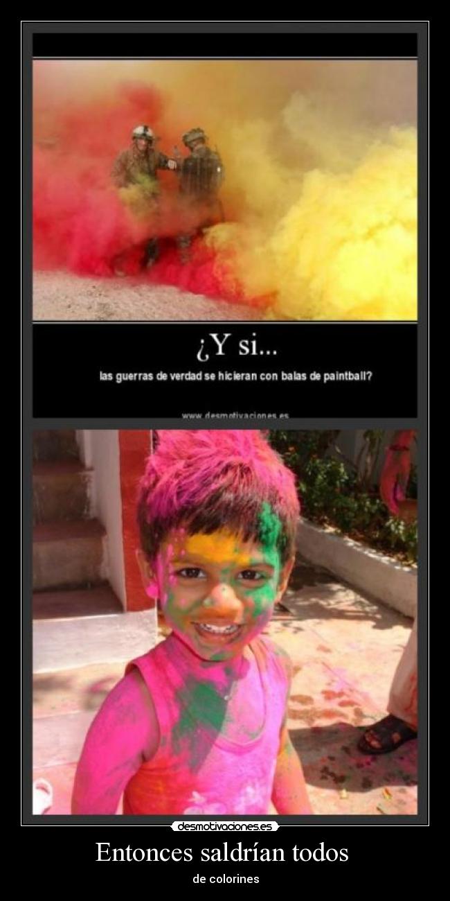 Entonces saldrían todos -