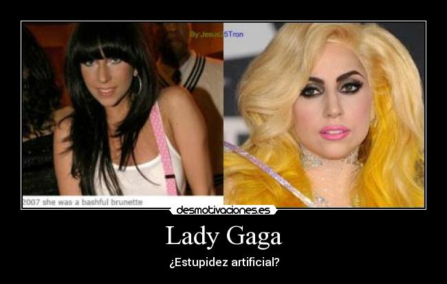 carteles lady gaga desmotivaciones