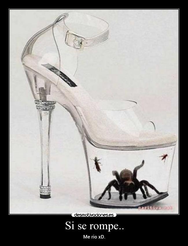 Si se rompe.. - Me rio xD.