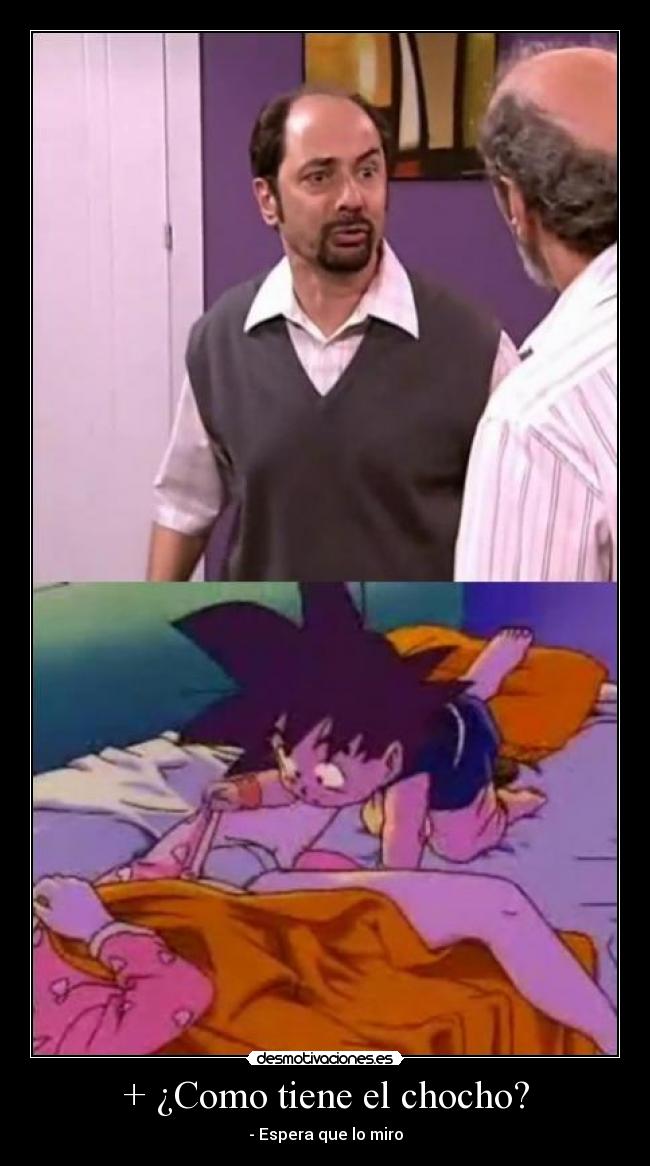 + ¿Como tiene el chocho? - - Espera que lo miro