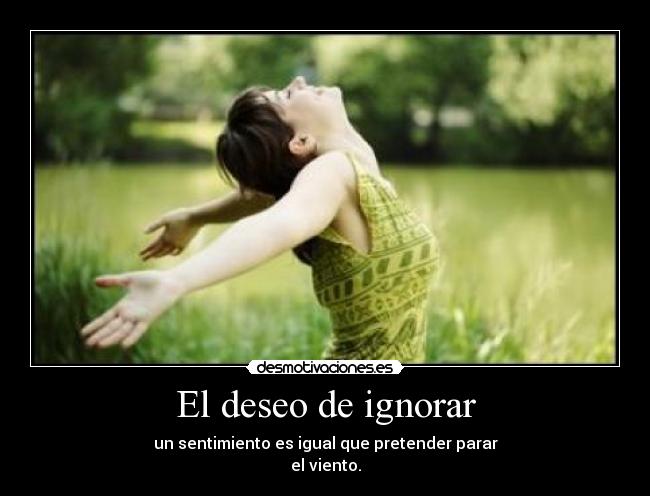 carteles amor viento desamor ignorar desmotivaciones