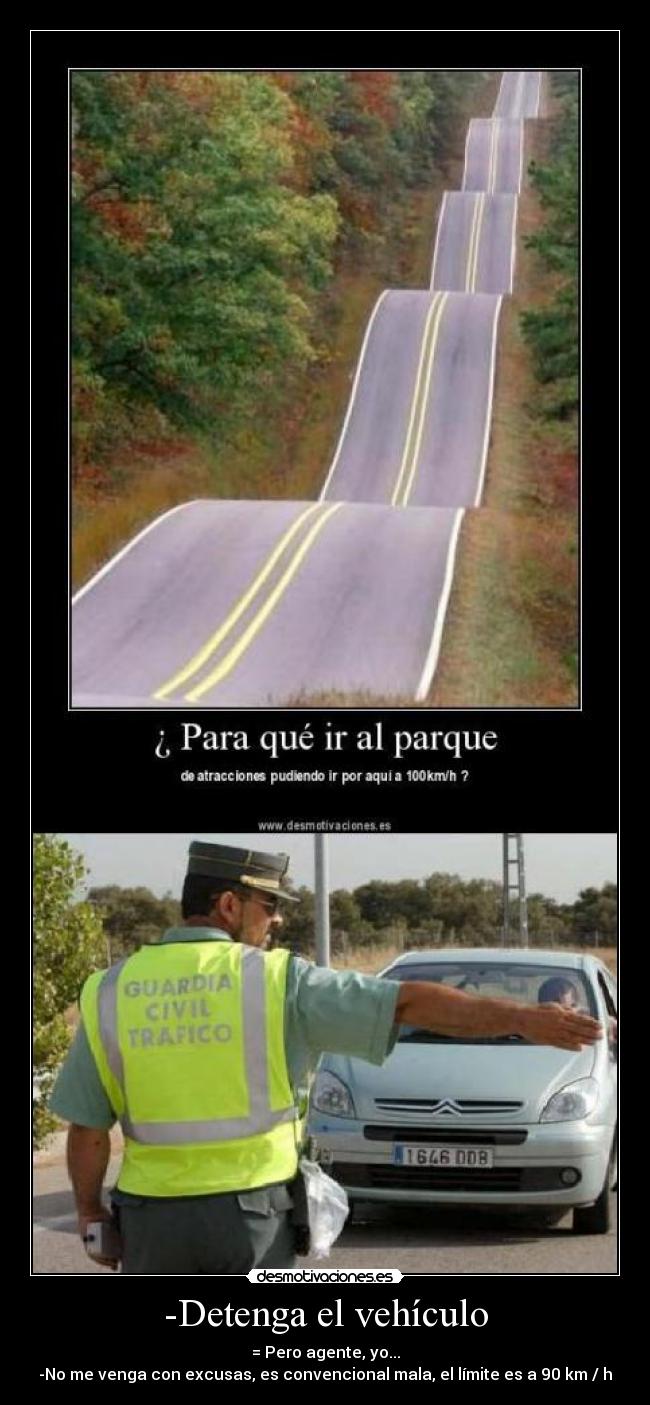 -Detenga el vehículo - 