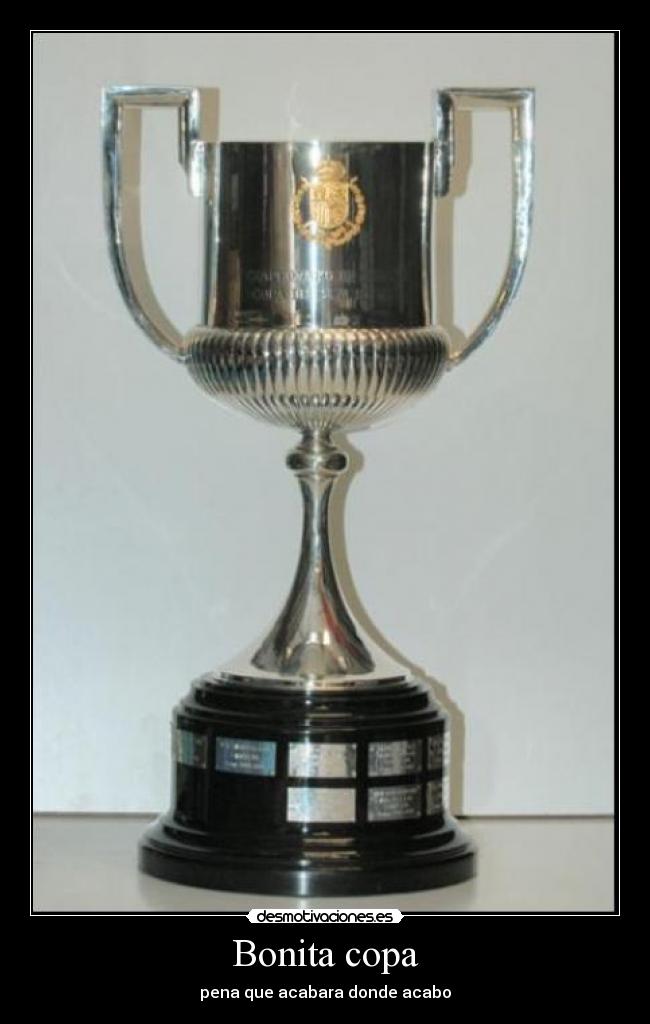 Bonita copa - 